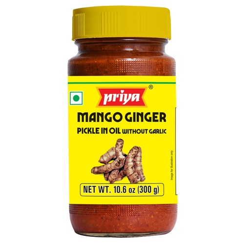 [DPRY:PKL:67508M3X] - Mango Ginger Pickle W/O Garlic - [300g]