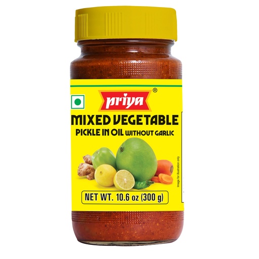 [DPRY:PKL:67508M5X] Mixed Veg. Pickle W/O Garlic Hot