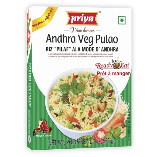 [DPRY:RTE:67512A1] Andhra Veg Pulao