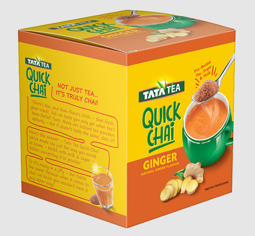 [DTAT:TEA:81309T2] Quick Chai Ginger (10 Sachets/box)