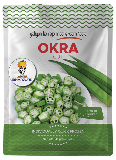 [FBYJ:VEG:15101O1] V11 Bhindi Cut (Okra)
