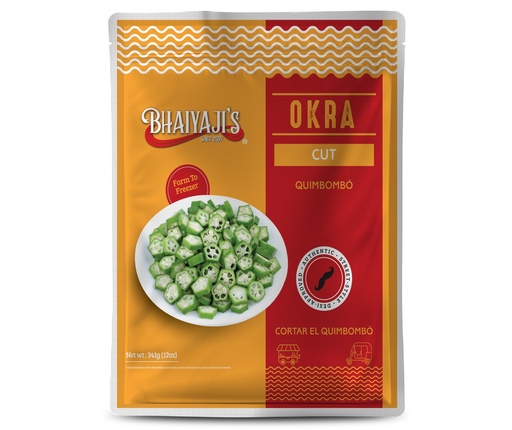 [FBYJ:VEG:15101O1] V11 Bhindi Cut (Okra)