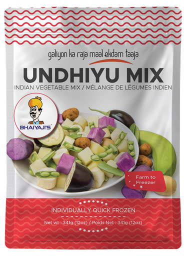 [FBYJ:VEG:15101U1] - Undhiu Mix (Guj. Mixed Veg) - [341g]