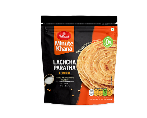 [FHLD:BRD:40011L1] - Lachcha Paratha - [360g (6pcsx60g/pc)]