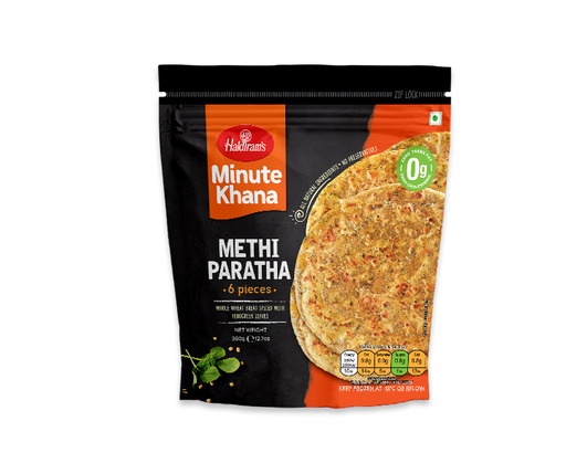 [FHLD:BRD:40011M1] - Methi Paratha - [300g (5pcsx60g/pc)]