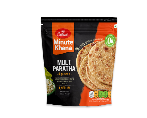 [FHLD:BRD:40012M2] - Muli Paratha - [400g (4pcsx100g/pc)]