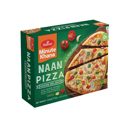 [FHLD:NWH:40023P2] Naan Pizza Veggie Delight [Naan Pizza]