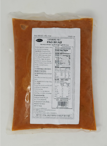 [FHLD:RTE:40046P3] Pav Bhaji