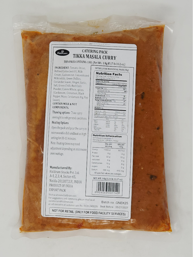 [FHLD:RTE:40046T1] - Tikka Masala Curry/Gravy - [1kg]