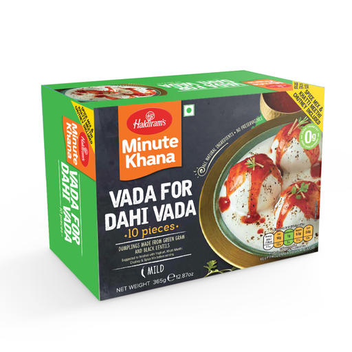 [FHLD:SNK:40020D4] - Vada For Dahi Vada(W/Chutney) - [365g (10pcsx36g/pc)]