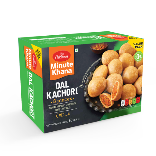 [FHLD:SNK:40020K1] - Dal Kachori W/Chutniey - [420g (8pcsx52g/pc)]