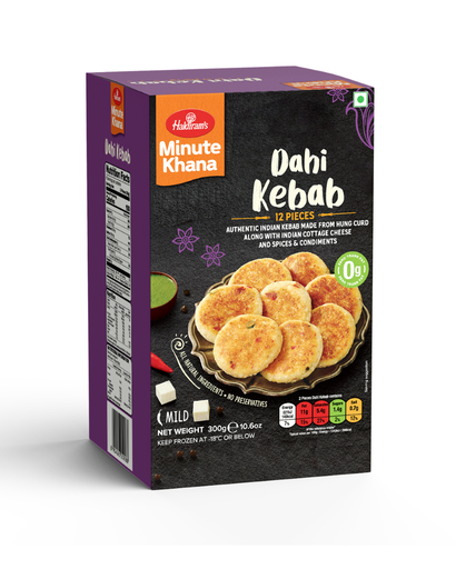 [FHLD:SNK:40020K3] - Dahi Kebab - [300g (12pcsx25g/pc)]