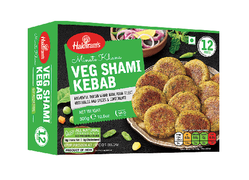 [FHLD:SNK:40020K6] - Veg Shami Kabab - [300g (12pcsx25g/pc)]