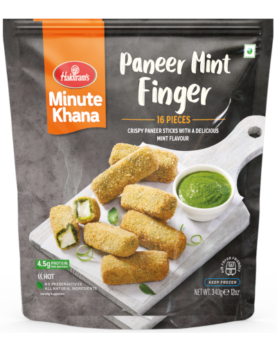 [FHLD:SNK:40020P4] - Paneer Mint Fingers - [340g (16pcsx21g/pc)]