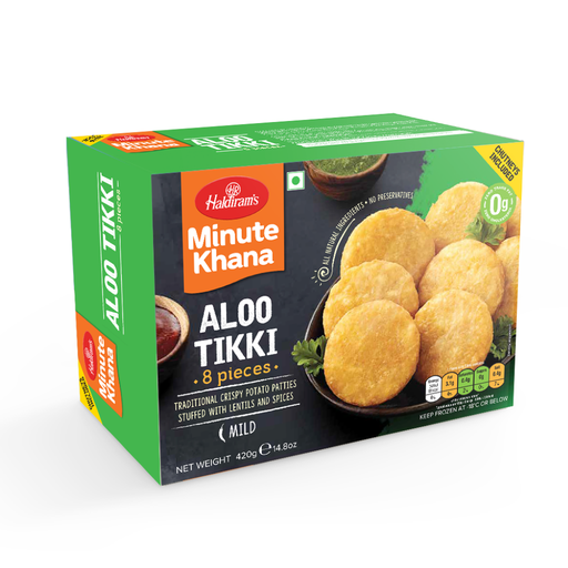 [FHLD:SNK:40020T1] Aloo Tikki W/Chutnies