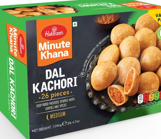 [FHLD:SNK:40031K1] - VPK Dal Kachori - [1.04kg (24pcsx40g/pc)]