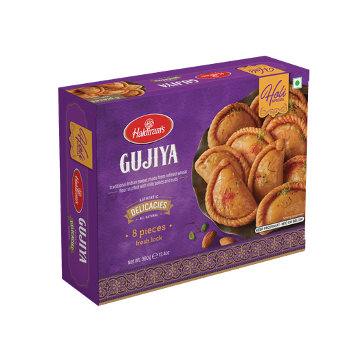 [FHLD:SWT:40050G1] - Gujiya - [380g (8pcsx380g/pc)]