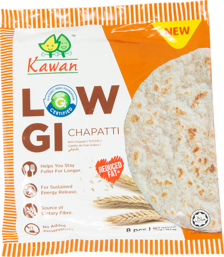 [FKWN:BRD:49311C2] - Chapatti Low Gi - [50g (8pcsx6g/pc)]