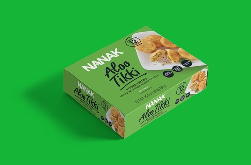 [FNNK:RTE:62506T1] - Aloo Tikki - [720g (12pcsx60g/pc)]