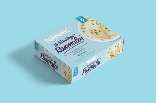 [FNNK:SWT:62510R1] - No Sugar Nanak Rasmalai - [454g (8pcsx56g/pc)]