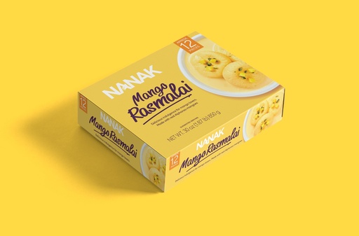 [FNNK:SWT:62510R6] - Mango Rasmalai - [850g (12pcsx70g/pc)]