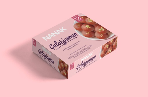[FNNK:SWT:62511G1] - Gulab Jamun (12 PCS) - [908g (12pcsx75g/pc)]