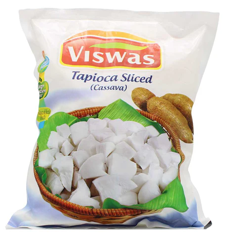 [FVWS:VEG:87506T1] - VPK Tapioca Sliced (Cassava) - [5lb]
