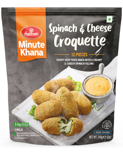 [FHLD:SNK:40020C1] - Spinach & Cheese Croquette - [340g (12pcsx28g/pc)]