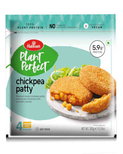 [FHLD:VGN:40043P2] Chickpea Patty (PP)