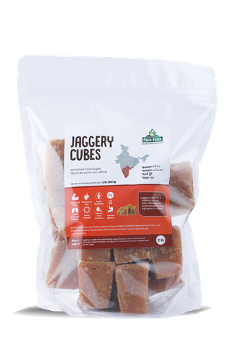 [DPFT:JGY:70108J11] - Anakapalle Jaggery Squares in pouch - [2lb]