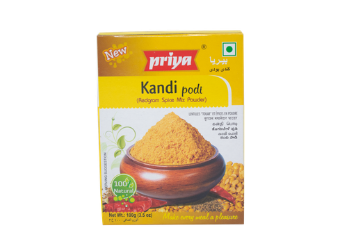 [DPRY:MSL:67504K1] - Kandi Podi (Red Gram) Powder - [100g]