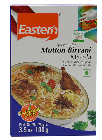 [DETN:MSL:26301M2] - Mutton Biryani Masala Powder - [100g]