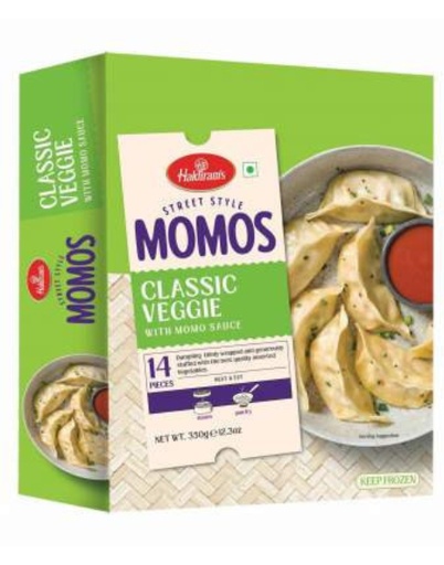 [FHLD:SNK:40020M1] - Classic Veggie Momos (W/Sauce) - [350g (14pcsx25g/pc)]