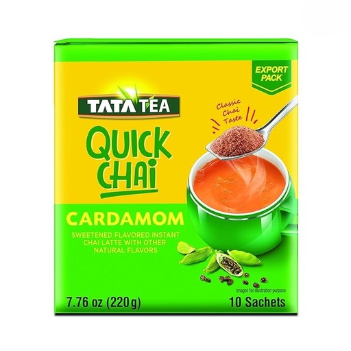 [DTAT:TEA:81309T3+] - Quick Chai Cardamom (10 Sachets/box) (Pre Priced $3.99 ) - [220g]