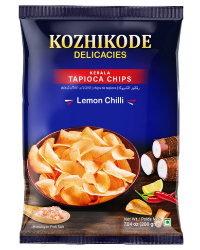 [DKZK:CHP:49801C1] Cassava Chips Lemon Chilli