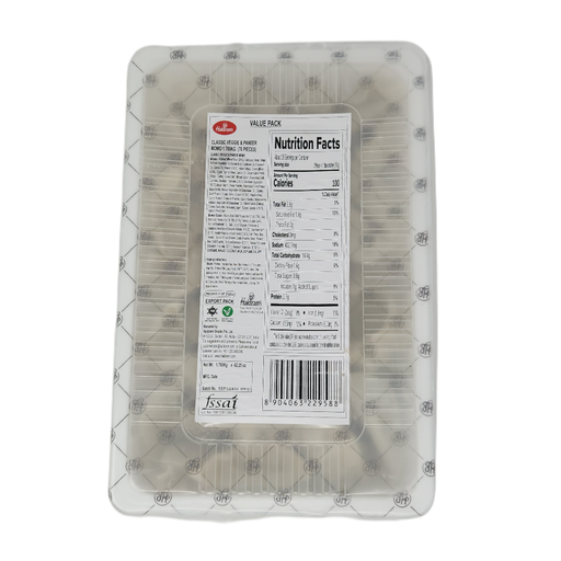 [FHLD:SNK:40031M3] - VPK Classic Veggie & Paneer Momos - [1.765kg (70pcsx20g/pc)]