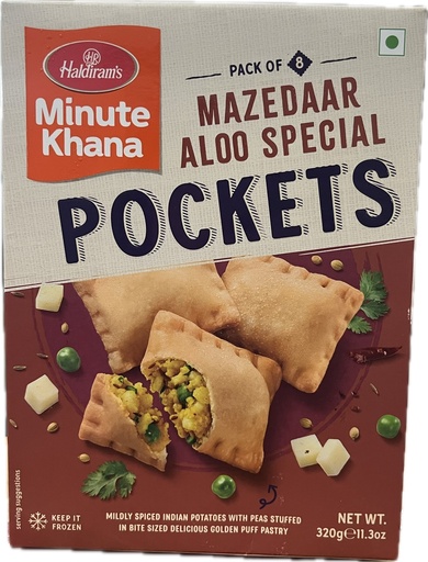 [FHLD:PKT:40024A1] - Mazedaar Aloo Special Pockets - [320g (8pcsx40g/pc)]