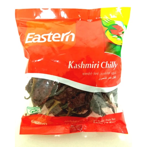 [DETN:SPW:26315K1] - Kashmiri Chilli Whole (With Stem) - [100g]