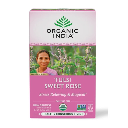 [DORI:TEA:63110T14] Tulsi Sweet Rose