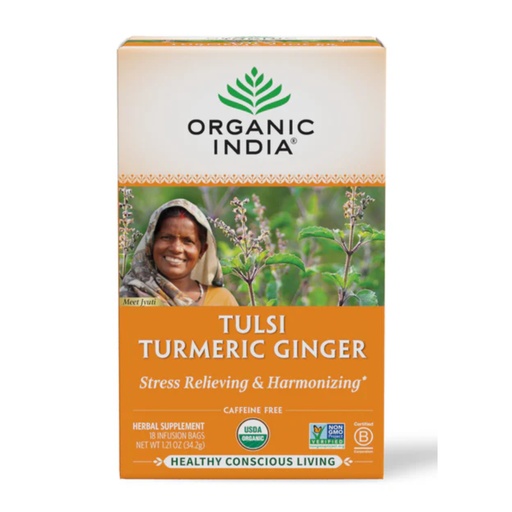 [DORI:TEA:63110T17] - Tulsi Turmeric Ginger - [30.6g (18pcsx1g/pc)]