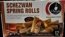 [FCHG:SNK:18201R1] - Schezwan Spring Rolls - [480g (12pcsx40g/pc)]