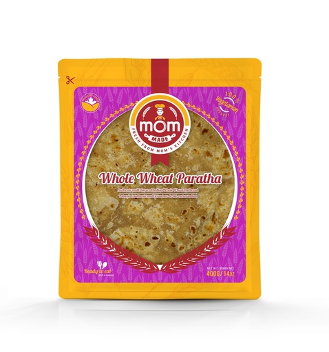 [CMOM:BRD:57901W1] - Whole Wheat Paratha - [400g]