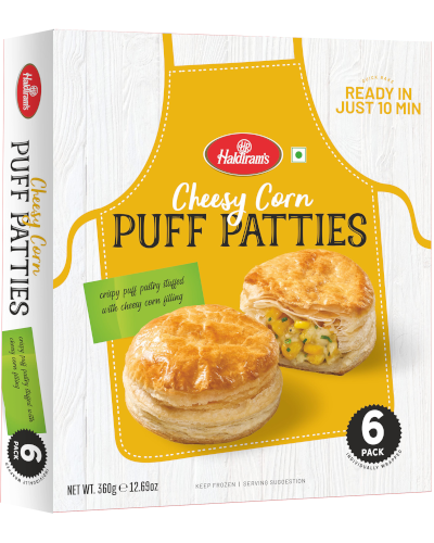 [FHLD:SNK:40022P1:New] - Cheesy Corn Patties - [360g (6pcsx60g/pc)]