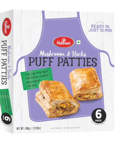 [FHLD:SNK:40022P3:New] - Mushroom & Herb Patties - [360g (6pcsx60g/pc)]