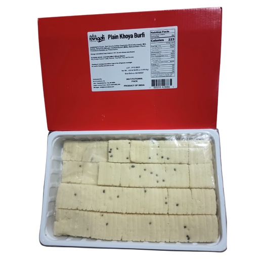 [FARF:SWT:11226B6] S122 VPK Plain Khoya Burfi