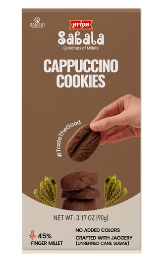 [DPRY:BIS:67602C1] - Cappuccino Cookies (Millet Jaggery) - [90g]