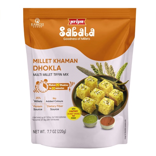 [DPRY:MIX:67603D1] Millet Khaman Dhokla Mix