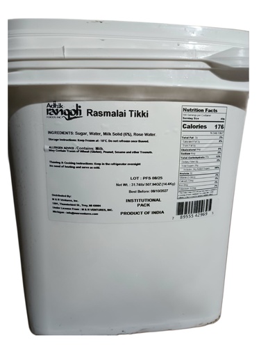 [FARF:SWT:11220R2] S127 (Bucket) Rasmalai Tikki