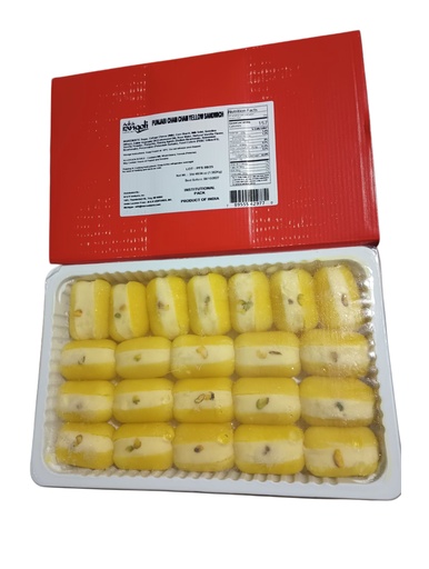 [FARF:SWT:11221C6] S128 VPK Punjabi Cham Cham (Yellow) Sandwich