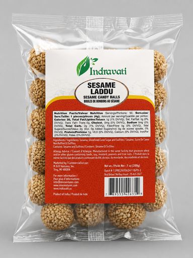 [DIND:SWT:42316S1] - Sesame Ladoo - [200g]